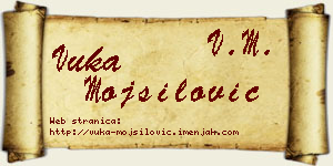 Vuka Mojsilović vizit kartica